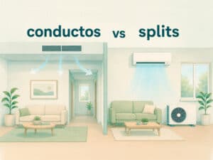 Comparativa entre climatización por conductos y sistema split